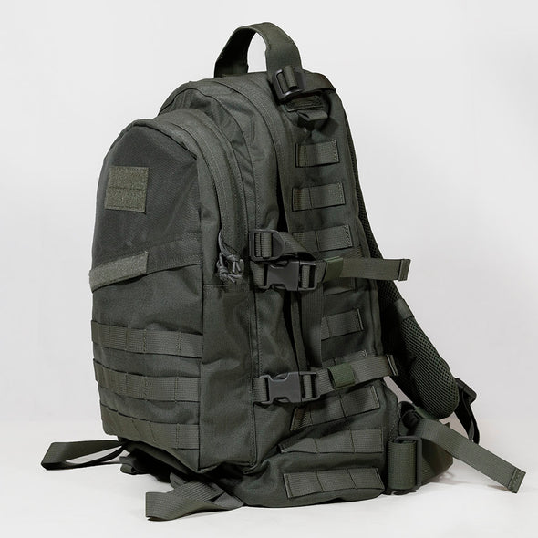Qwest 42L Outdoor Tactical Military Style Gear Pack Backpack + Bonus 10 L Bag, Drab Green (CL_CRS806006) - Alt Image 8
