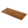Home Aesthetics 36" Wall Mounted Teak Wood Shower Seat Folding Shower Bench Modern (CL_HOM501106) - Alt Image 7