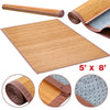 Home Aesthetics Natural Bamboo 5' X 8' Floor Mat, Bamboo Area Rug Indoor Carpet Non Skid (CL_HOM503401) - Alt Image 5