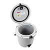 Xspec 5 Gallon Rotomolded Beverage Cooler Dispenser Outdoor Ice Bucket, Cool Grey (CL_XSP503822) - Alt Image 7
