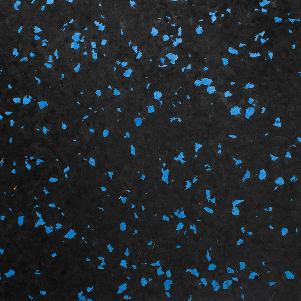 Xspec 8mm 5/16" Thick 24 Sq Ft Rubber Gym Mat Flooring Interlocking Tile 6 pcs, Blue Black (CL_XSP804942) - Alt Image 7
