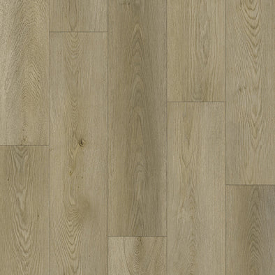 Turku 12” Cut Sample Vinyl Plank Flooring, Brown, 20 Mil Wear Layer, 5.5mm Thick DIY Easy Snap Lock Together SPC Core Luxury Vinyl Flooring for Home (CL_AN5504) - Main Image