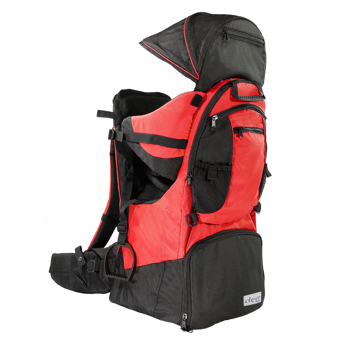 Deluxe Lightweight Baby Backpack Child Carrier, Red
