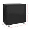 Clevr Cooler Cart Cover, Fits Most 80 Quart Rolling Ice Chest Black Water Resistant (CL_CRS502908) - Alt Image 5