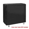 Clevr Cooler Cart Cover, Fits Most 80 Quart Rolling Ice Chest Black Water Resistant (CL_CRS502908) - Alt Image 1