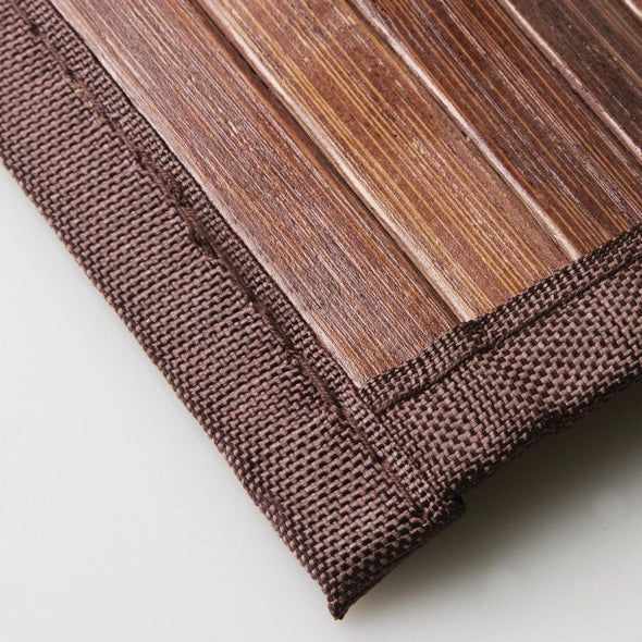 Home Aesthetics Natural Bamboo 5' X 8' Floor Mat, Walnut Color Area Rug Indoor Carpet (CL_HOM503404) - Alt Image 4