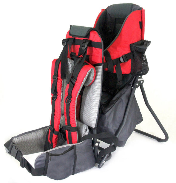 ClevrPlus Hiking Child Carrier Backpack Cross Country, Red (CL_CRS600201) - Alt Image 6