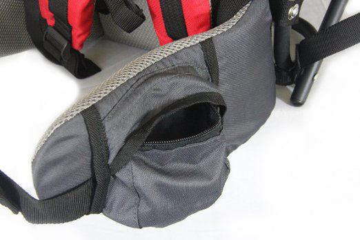 ClevrPlus Hiking Child Carrier Backpack Cross Country, Red (CL_CRS600201) - Alt Image 9