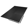 Xspec 3/8" Thick 100 Sq Ft Steel EVA Foam Floor Exercise Gym Mat 25 pcs, Black (CL_XSP804905) - Alt Image 2