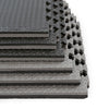 Xspec 1" Extra Thick Reversible EVA Foam Gym Mats 12 pcs 48 Sq Ft, Black & Grey (CL_XSP804913) - Main Image
