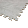 Home Aesthetics White Wood Grain Interlocking EVA Foam Floor Mats (100 Sq. Ft. - 25 pcs) (CL_HOM804923) - Alt Image 3