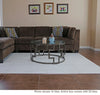 Home Aesthetics White Wood Grain Interlocking EVA Foam Floor Mats (100 Sq. Ft. - 25 pcs) (CL_HOM804923) - Alt Image 1