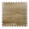 Home Aesthetics Natural Brown Wood Grain Interlocking EVA Foam Floor Mats (100 Sq. Ft. - 25 pcs) (CL_HOM804928) - Alt Image 1