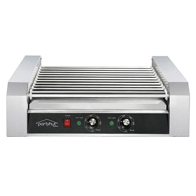 PartyHut Commercial 30 Hot Dog 11 Roller Grill Cooker Warmer Hotdog Machine (CL_PTH201710) - Main Image