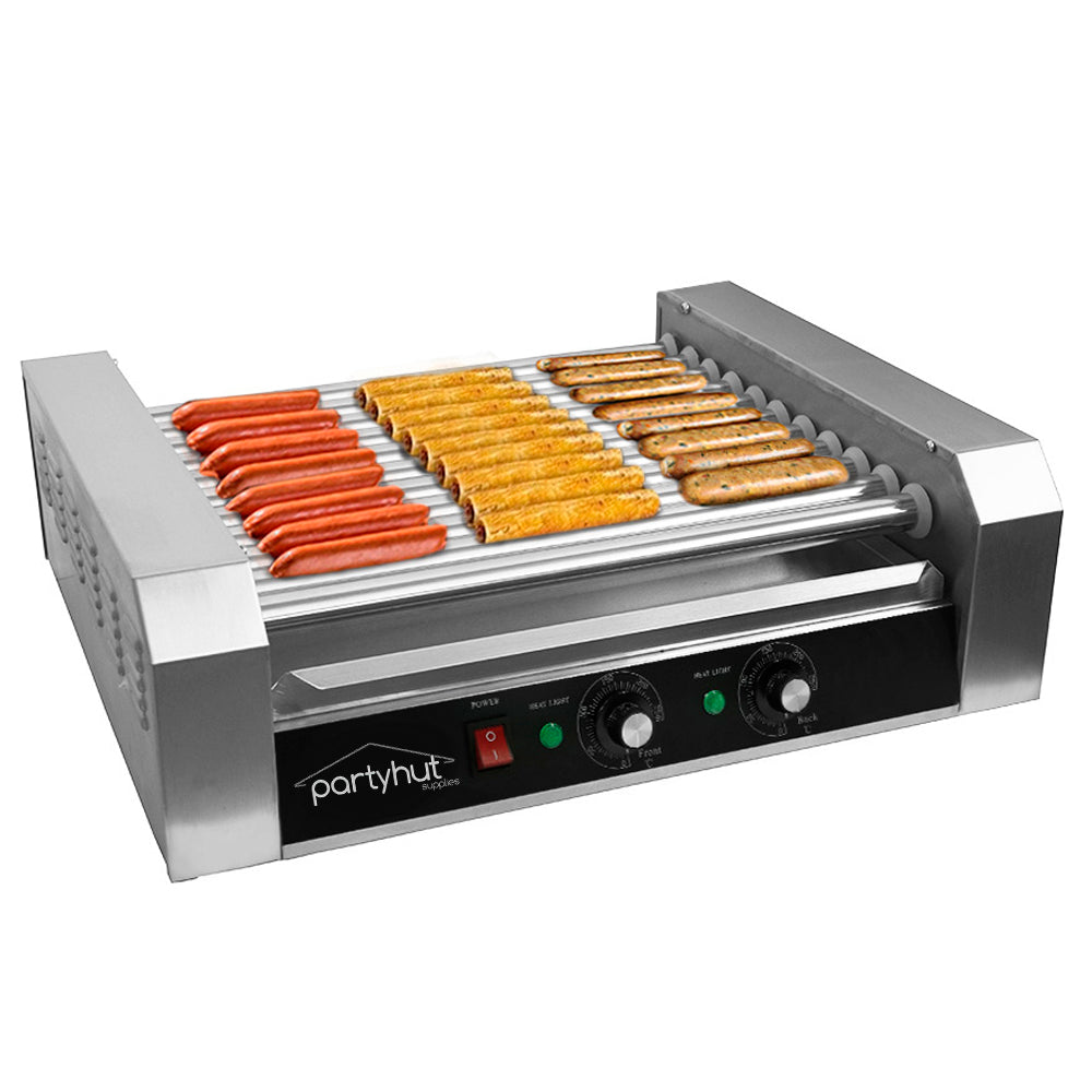 Commercial Hot Dog Roller, Hot Dog Dispenser