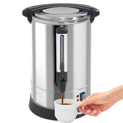 PartyHut Commercial 100-Cup Extra Large Size Coffee Maker Brewing Broiler for events (CL_PTH201718) - Main Image
