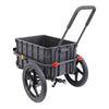 Xspec 2-in-1 Bike Cargo Trailer Pushcart with Tow Hitch and Removable Handlebar (CL_XSP802621) - Alt Image 8