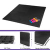 Xspec 3/8" Thick 100 Sq Ft EVA Foam Floor Exercise Gym Mats 25 pcs, Black (CL_XSP804901) - Alt Image 4