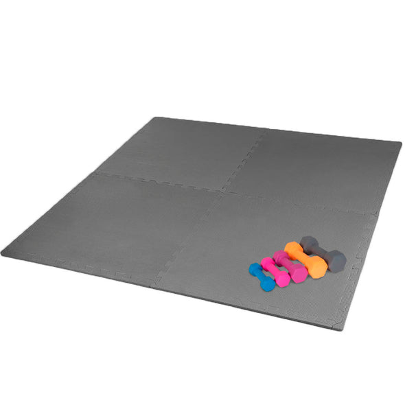 Xspec 100 Sq Ft EVA Interlocking Foam Mat Floor Exercise Gym Charcoal Grey (CL_XSP804902) - Alt Image 7