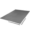 Xspec 100 Sq Ft EVA Interlocking Foam Mat Floor Exercise Gym Charcoal Grey (CL_XSP804902) - Alt Image 1