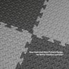 Xspec 1" Extra Thick Reversible EVA Foam Gym Mats 12 pcs 48 Sq Ft, Black & Grey (CL_XSP804913) - Alt Image 3