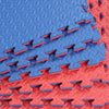 Xspec 1" Extra Thick Reversible EVA Foam Gym Mats 12 pcs 48 Sq Ft, Blue & Red (CL_XSP804914) - Alt Image 6