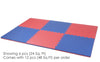 Xspec 1" Extra Thick Reversible EVA Foam Gym Mats 12 pcs 48 Sq Ft, Blue & Red (CL_XSP804914) - Alt Image 4