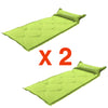 Fundango LOT 2X Self Inflating Mattress Air Mat for Sleeping Bag Pad Camping Green (CL_9M5001-Green_x2) - Alt Image 1
