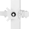 AdvanceUp Electric Automatic Standing Desk Converter Riser with Triple Monitor Mount, White (CL_ADV503608) - Alt Image 4