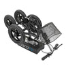 AllCure All Terrain Foldable Medical Knee Walker Scooter Roller, Black (CL_ALC401134) - Alt Image 7