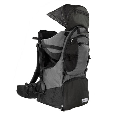 ClevrPlus Deluxe Lightweight Baby Backpack Child Carrier, Grey (CL_CRS600223) - Main Image