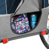 ClevrPlus Venturer Double Bicycle Baby Kid Child Trailer Bike Jogger/Stroller Folding, Midnight Blue (CL_CLP802610) - Alt Image 6