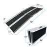 AllCure 6' (72" x 31") Non-Skid Aluminum Foldable Wheelchair Loading Traction Ramp (CL_ALC202105) - Alt Image 3
