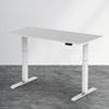 AdvanceUp Dual Motor Electric Standing Office Desk Adjustable Stand Up Workstation, Support 220 lbs, 47" Height and Memory Presets, White, Frame & Top Set (CL_CRS202314+202322) - Alt Image 4