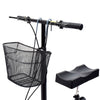 AllCure Foldable Medical Steerable Knee Walker Crutch Alternative, Silver (CL_ALC401101) - Alt Image 5