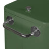 Home Aesthetics Green Retro 80Qt Quart Rolling Cooler Ice Chest Patio Outdoor Portable Hunter Army (CL_HOM502906) - Alt Image 4