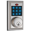 Clevr Electronic Keyless Touchscreen Deadbolt Door Lock, Satin Nickel (CL_CRS503011) - Main Image