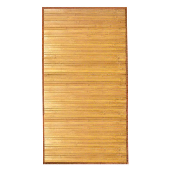 Home Aesthetics 6'X9' X-Large Natural Bamboo Floor Mat Area Rug Indoor Carpet Non Skid Backing (CL_HOM503411) - Alt Image 4