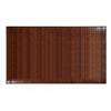 Home Aesthetics Bamboo 6' X 9' Floor Mat, Area Rug Indoor Carpet Walnut Color Finish (CL_HOM503412) - Alt Image 2