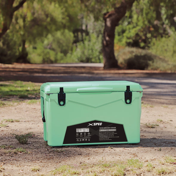 Xspec 60 Quart Roto Molded High Performance Cooler, Seafoam (CL_CRS503801) - Alt Image 6