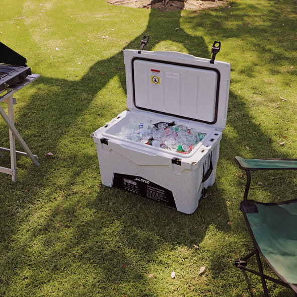 Xspec 60 Quart Roto Molded High Performance Cooler, Granite Print (CL_CRS503804) - Alt Image 4