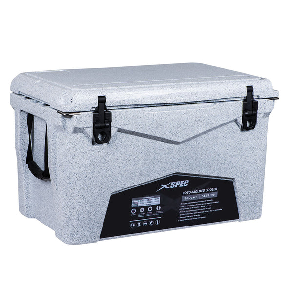 Xspec 60 Quart Roto Molded High Performance Cooler, Granite Print (CL_CRS503804) - Alt Image 1