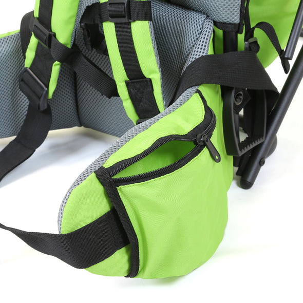 ClevrPlus Hiking Child Carrier Backpack Cross Country, Green (CL_CRS600202) - Alt Image 6