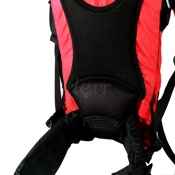 ClevrPlus Deluxe Lightweight Baby Backpack Child Carrier, Red (CL_CRS600203) - Alt Image 8