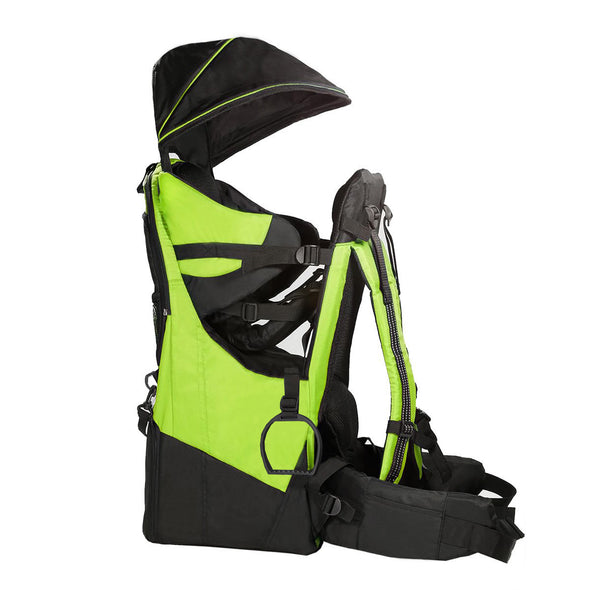 ClevrPlus Deluxe Lightweight Baby Backpack Child Carrier, Green (CL_CRS600204) - Alt Image 2
