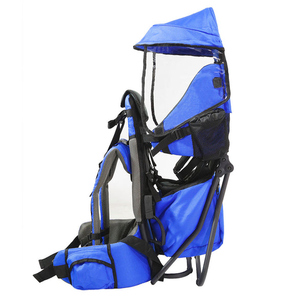 ClevrPlus Hiking Child Carrier Backpack Cross Country, Blue (CL_CRS600211) - Alt Image 2
