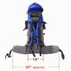 ClevrPlus Hiking Child Carrier Backpack Cross Country, Blue (CL_CRS600211) - Alt Image 7