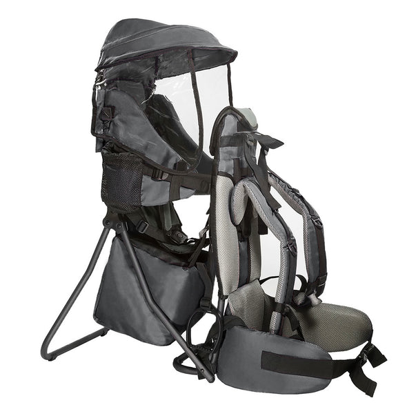 ClevrPlus Hiking Child Carrier Backpack Cross Country, Grey (CL_CRS600213) - Alt Image 1