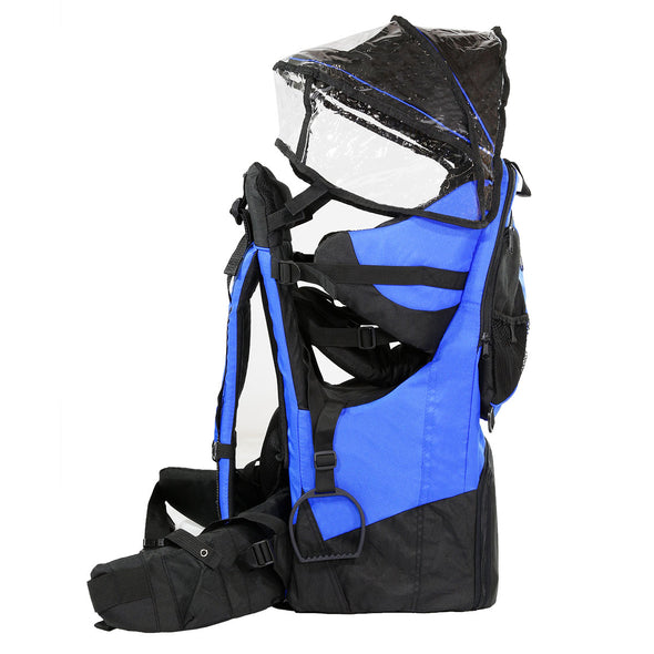 ClevrPlus Deluxe Lightweight Baby Backpack Child Carrier, Blue (CL_CRS600221) - Alt Image 3