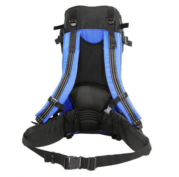 ClevrPlus Deluxe Lightweight Baby Backpack Child Carrier, Blue (CL_CRS600221) - Alt Image 8